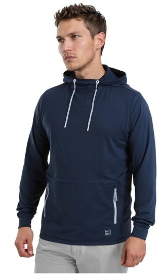 FootJoy TempoSeries Hoodie pánská mikina, tmavě modrá