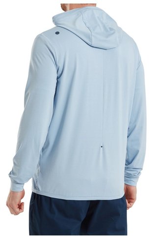 FootJoy TempoSeries Hoodie pánská mikina, blue ocean