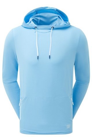 FootJoy TempoSeries Hoodie pánská mikina, blue reef
