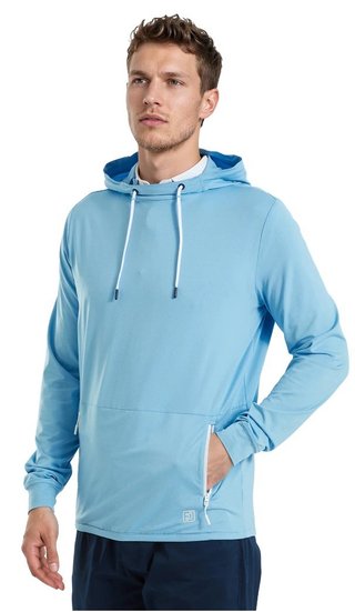 FootJoy TempoSeries Hoodie pánská mikina, blue reef