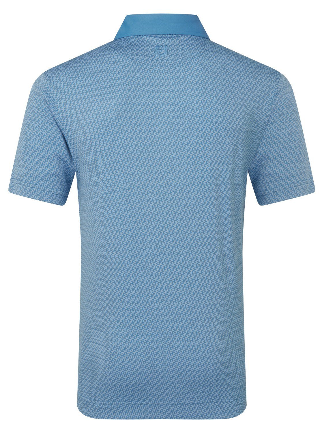 FootJoy Star Geo Jacquard pánské polo, coastal blue