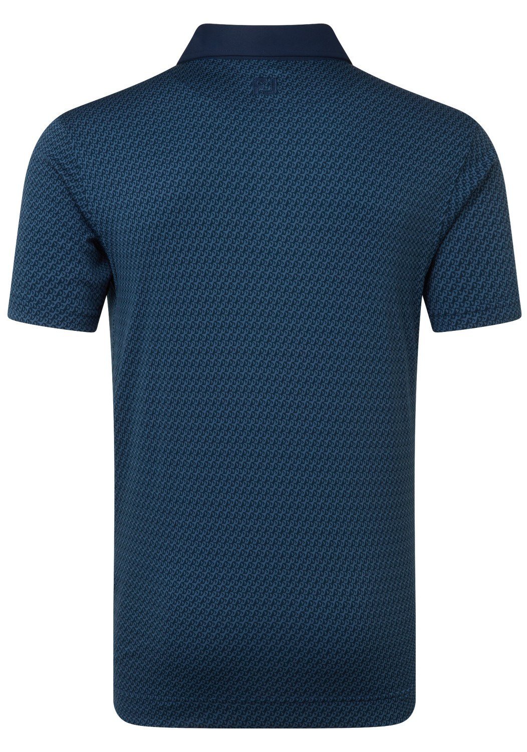 FootJoy Star Geo Jacquard pánské polo, tmavě modré
