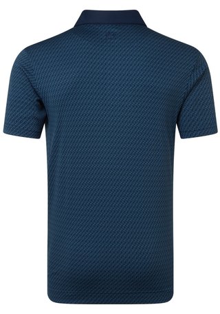 FootJoy Star Geo Jacquard pánské polo, tmavě modré