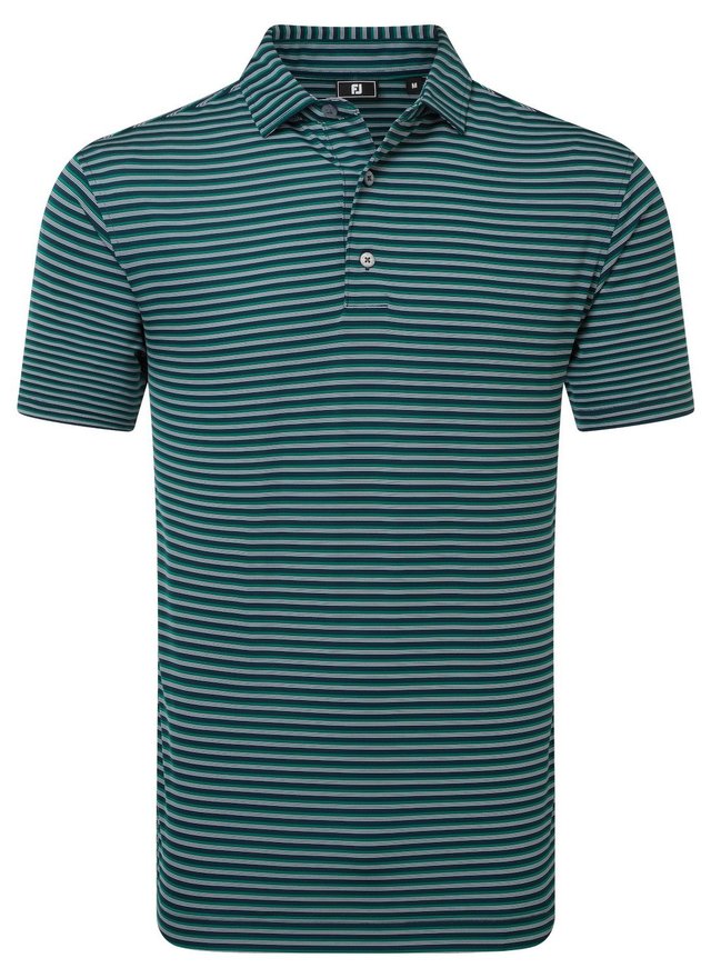 FootJoy Shadow Stripe Lisle pánské polo, tmavě modré
