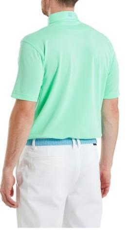 FootJoy Stretch Pique Solid pánské polo, sea glass