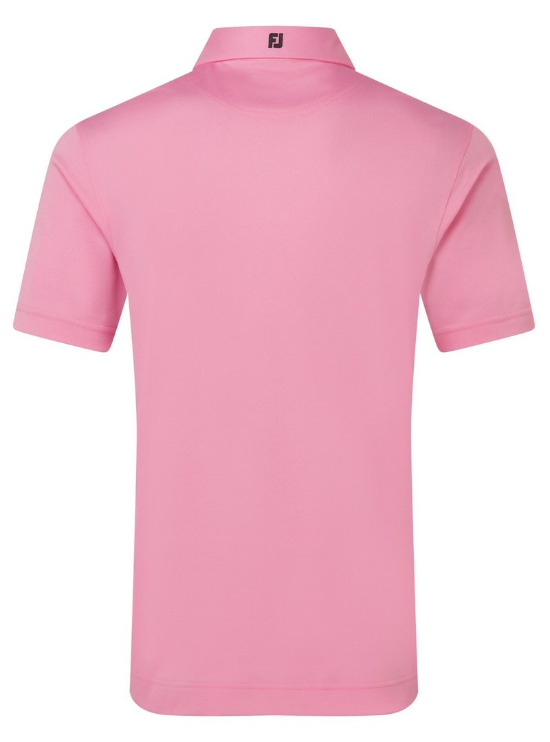 FootJoy Stretch Pique Solid pánské polo, pink pop
