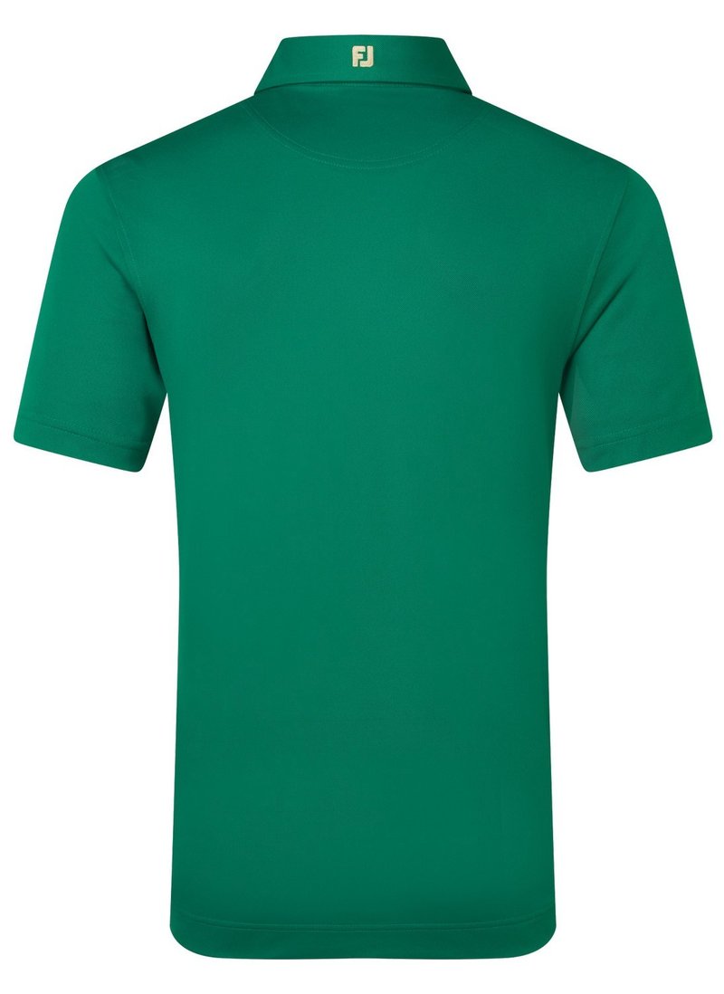 FootJoy Stretch Pique Solid pánské polo, field green