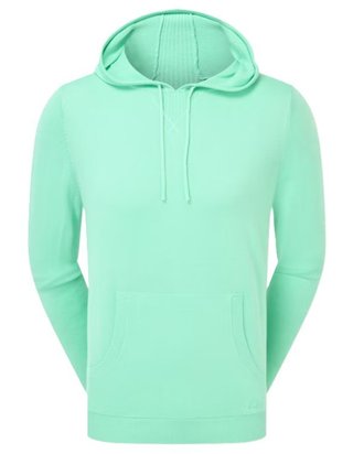 FootJoy drirelease Knit Hoodie pánská mikina, sea glass