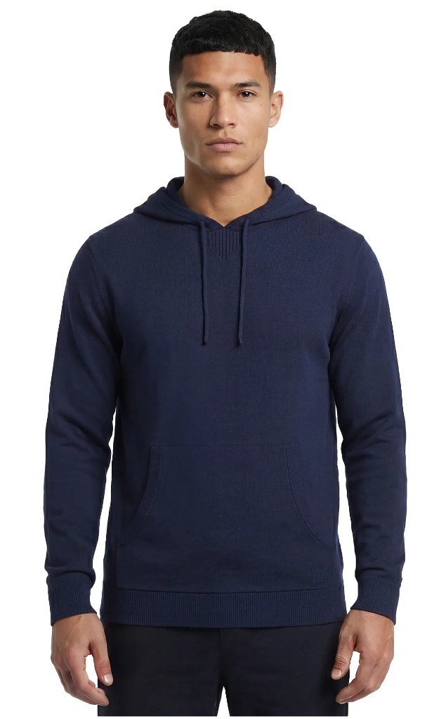 FootJoy drirelease Knit Hoodie pánská mikina, tmavě modrá
