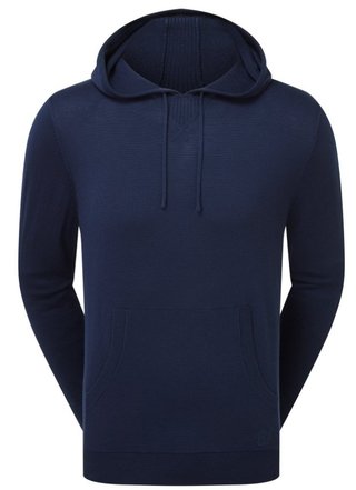 FootJoy drirelease Knit Hoodie pánská mikina, tmavě modrá