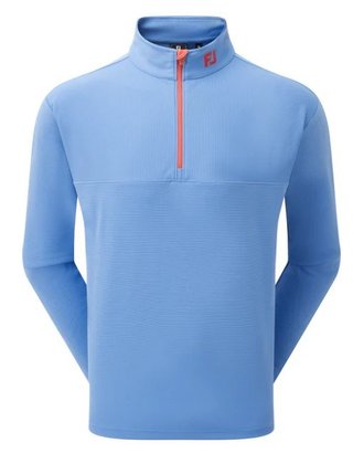 FootJoy Angled Ottoman Chill-Out pánská mikina, coastal blue