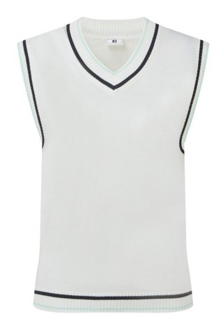 FootJoy Sweater Tank dámská vesta, bílá