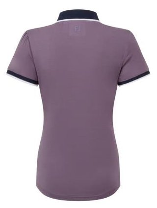 FootJoy Cap Sleeve dámské polo, dusty violet/navy