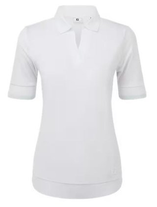 FootJoy Texture Knit dámské polo, bílé
