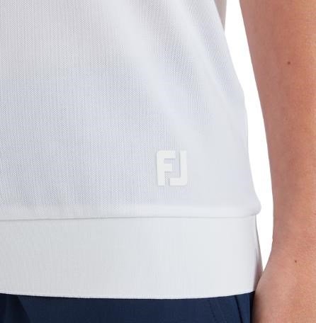 FootJoy Texture Knit dámské polo, bílé