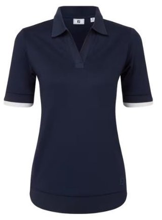 FootJoy Texture Knit dámské polo, modré