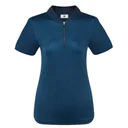FootJoy Zip Blade dámské polo, tonal tile navy print