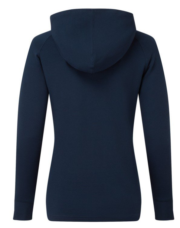 FootJoy Full-Zip Ottoman Hoodie dámská mikina, tmavě modrá