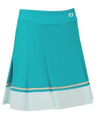 FootJoy Pleated golfová sukně, tile blue/glacial blue