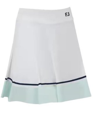 FootJoy Pleated golfová sukně, bílo/modrá