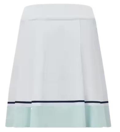 FootJoy Pleated golfová sukně, bílo/modrá