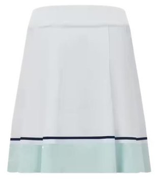 FootJoy Pleated golfová sukně, bílo/modrá