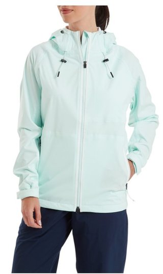 FootJoy HydroKnit dámská nepromokavá bunda, glacial blue/white