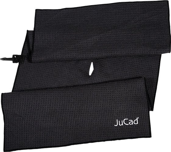 JuCad functional towel 40x80 cm ručník, černý