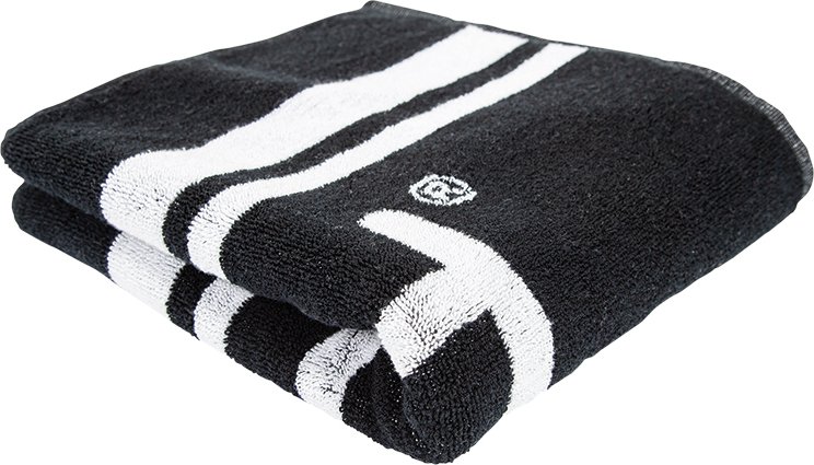 JuCad golf towel XXL Pro 50x100 cm ručník, černý