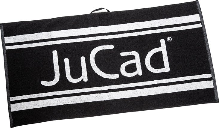 JuCad golf towel XXL Pro 50x100 cm ručník, černý
