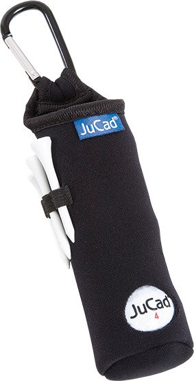 JuCad neoprene ball and tee holder, černý