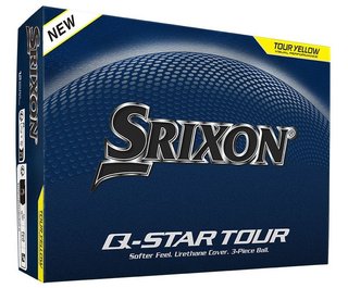 Srixon Q-Star Tour golfové míčky, žluté