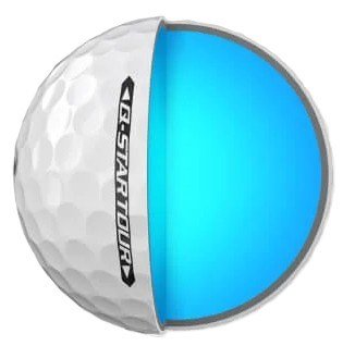 Srixon Q-Star Tour golfové míčky, žluté