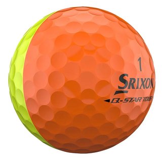Srixon Q-Star Tour Divide golfové míčky, žluto/oranžové