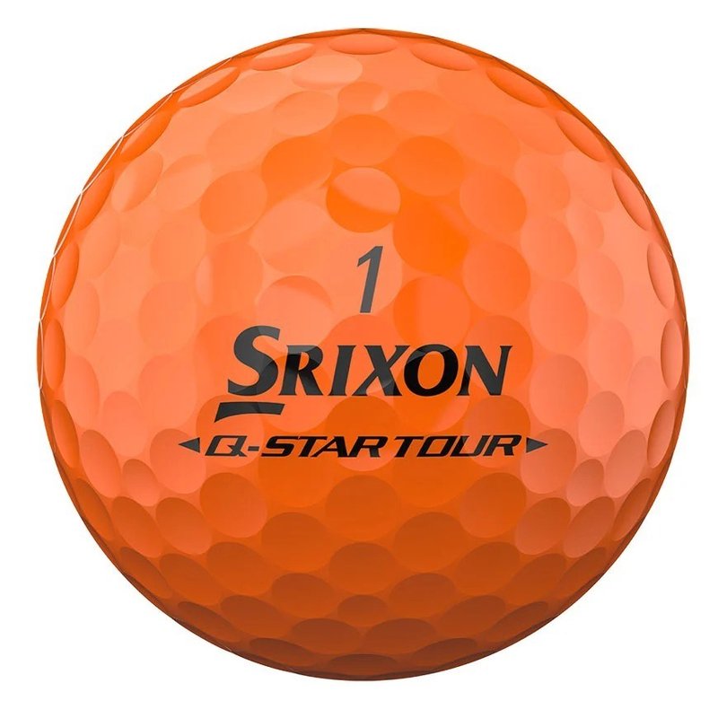 Srixon Q-Star Tour Divide golfové míčky, žluto/oranžové
