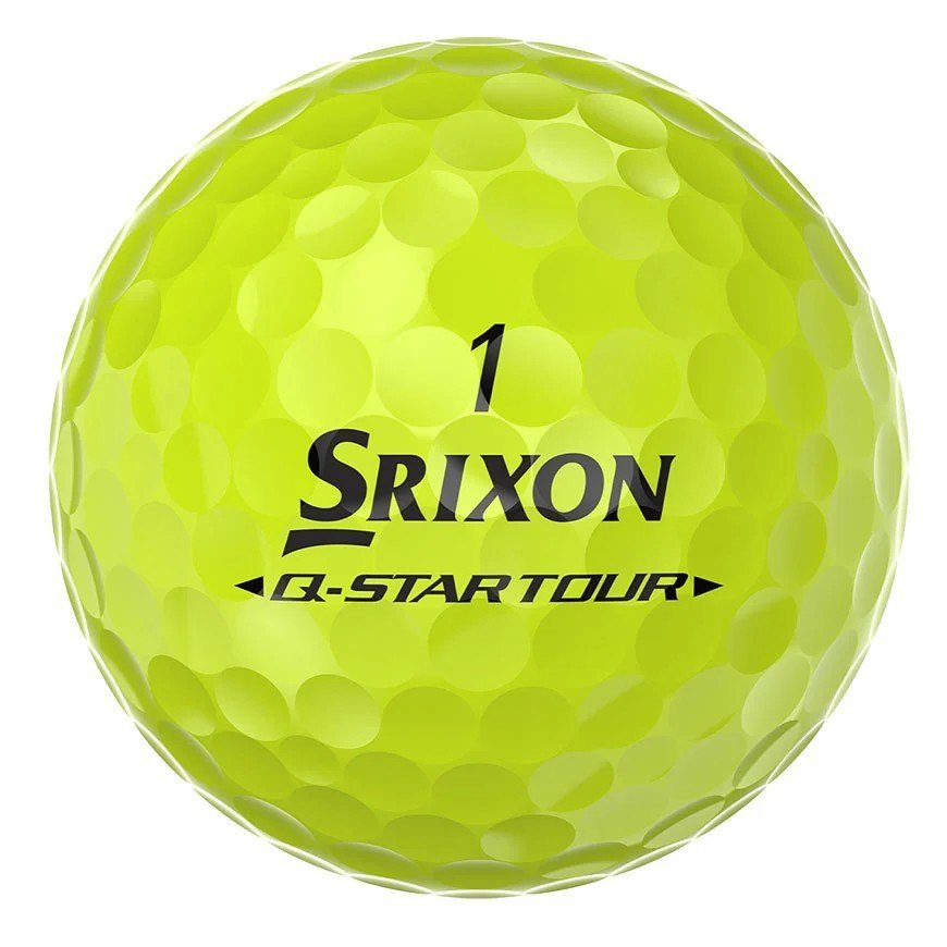 Srixon Q-Star Tour Divide golfové míčky, žluto/oranžové