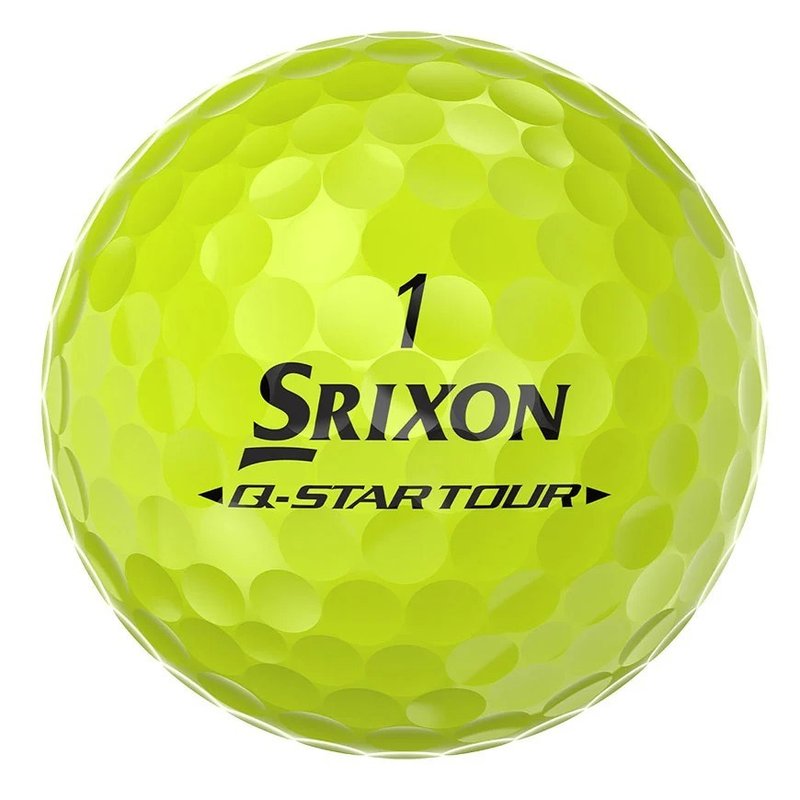 Srixon Q-Star Tour Divide golfové míčky, žluto/oranžové