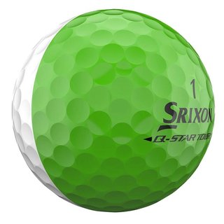 Srixon Q-Star Tour Divide golfové míčky, bílo/zelené