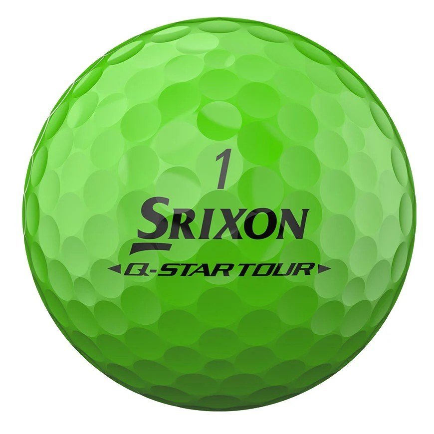 Srixon Q-Star Tour Divide golfové míčky, bílo/zelené