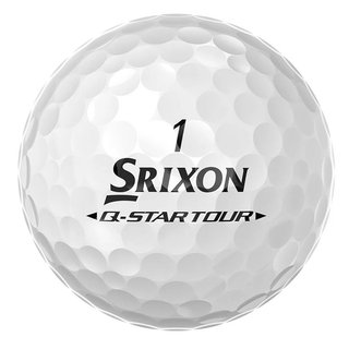 Srixon Q-Star Tour Divide golfové míčky, bílo/zelené