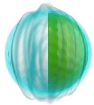 Srixon Q-Star Tour Divide golfové míčky, bílo/zelené