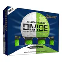 Srixon Q-Star Tour Divide golfové míčky, bílo/zelené