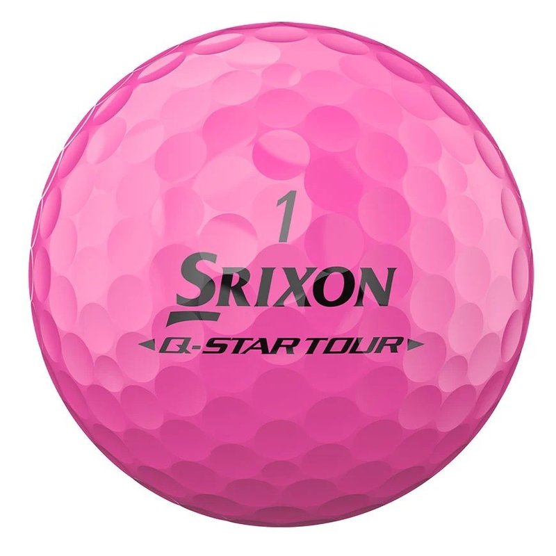 Srixon Q-Star Tour Divide golfové míčky, bílo/růžové