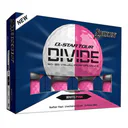 Srixon Q-Star Tour Divide golfové míčky, bílo/růžové