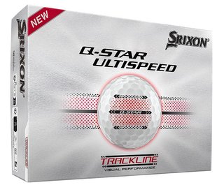 Srixon Q-Star Ultispeed Trackline golfové míčky