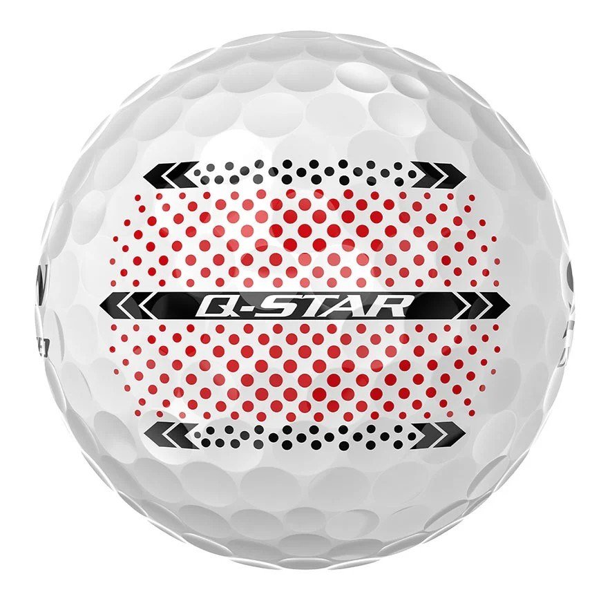Srixon Q-Star Ultispeed Trackline golfové míčky