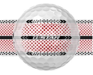 Srixon Q-Star Ultispeed Trackline golfové míčky