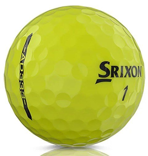 Srixon AD333 golfové míčky, žluté