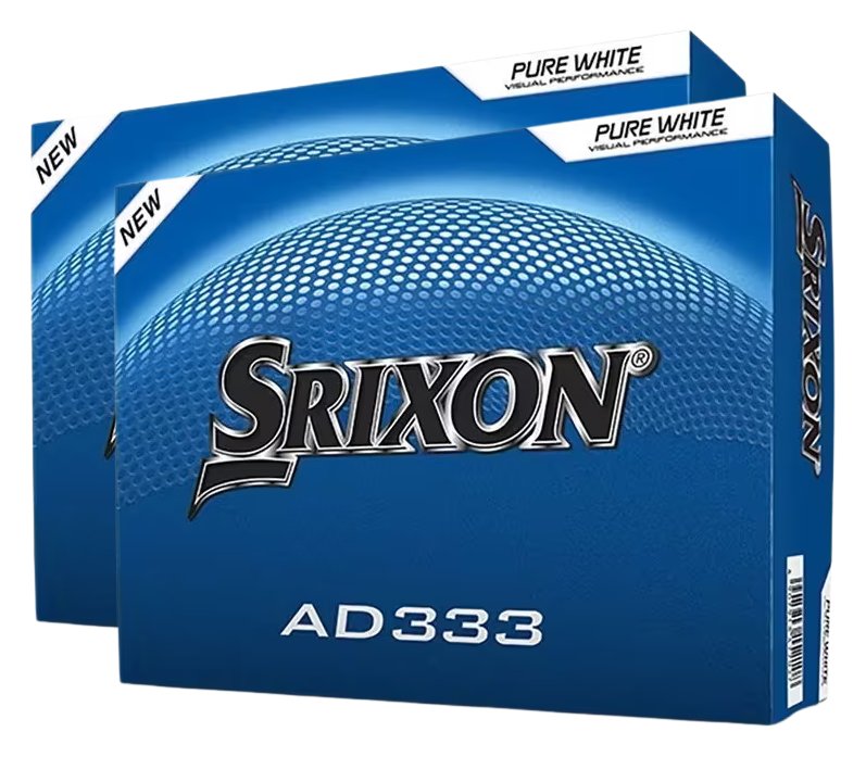 Srixon AD333 Double Pack golfové míčky, 24ks