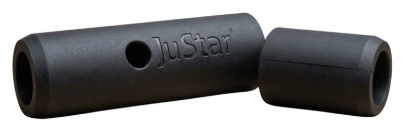 JuStar náhradní pogumovaná rukojeť vozíku pro elektrické vozíky Titan Classic a Carbon Light, černá